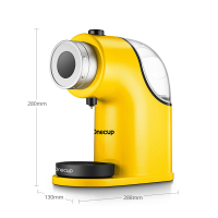 九阳(Joyoung) KD08-K1Y Onecup 小黄人胶囊咖啡机咖啡豆浆奶茶 神偷奶爸同款黄色