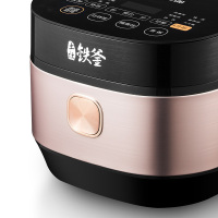 九阳(Joyoung) F-40T9 电饭煲铁釜内胆4L家用电饭锅预约煮饭煲仔饭触摸式玫瑰金