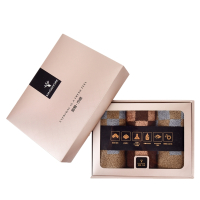 金号(KING SHORE) HY6168 格拉斯哥/系列-4 三条毛巾盒装 单盒装