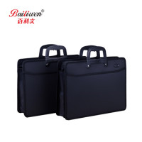 百利文(Bailiwen) 8413/8414 塑料公文包文件袋拉链袋资料袋多层男手提包男士公文包