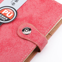 宝克(baoke) NB1436 精装款带扣 皮面本 高级简约 记事本 学生 办公 笔记本 文具 记事本 酒红 单本价格