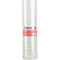 得力(deli) 30321 封箱胶带 规格60mm*40Y*50um 6卷/筒 1筒价格