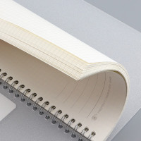 宝克(baoke) NB3025A 学生方格笔记本A5/60页 线圈本 办公记事本 单本价