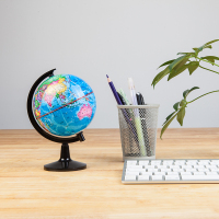 晨光(M&G) ASD99819 14.2cm世界地球仪学生用高清地理教学儿童办公用品展示培训教学仪器/实验器材 单个装