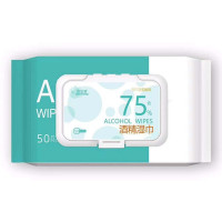 海氏海诺 75%酒精消毒湿巾 50片/包 50包/箱 单包价格