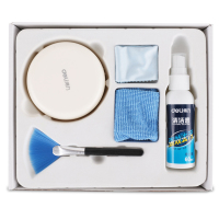 得力(deli) 18881桌面办公清洁套装 桌面/键盘除尘