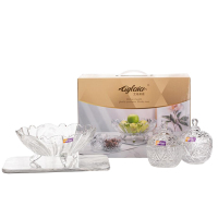 艾格莱雅 黎明糖缸果盘三件套A-TG26/L3