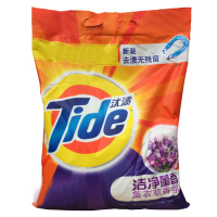 汰渍(Tide) 洁净薰香洗衣粉(薰衣草香)260g/袋 单袋装
