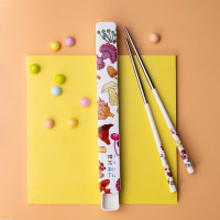 博友制鈦 KFBX210-1M AS/钛筷便携装筷子(1双装)