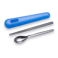 博友制鈦 BX2YS-003水滴全钛便携2件套 筷子勺子
