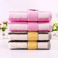 洁丽雅6454 34*72cm 纯棉吸水舒适毛巾面巾1条装