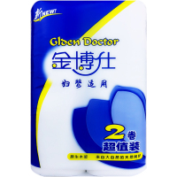 心相印(Mind Act Upon Mind) 金博士压花纸布纹卫生纸 30对/箱 单箱装