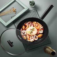 九阳(Joyoung)麦饭石炒锅CLB3053D 30CM