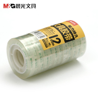 晨光文具 AJD97370 透明胶带文具胶带 8mm*30y 单卷