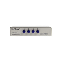 saikang 赛康kvm 切换器电脑vga接口显示器共享2口4口自动PS2连接