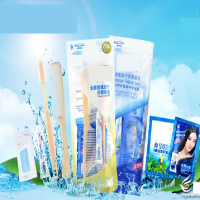 酒店宾馆洗漱用品 一次性牙具牙刷 旅行套装 6件套