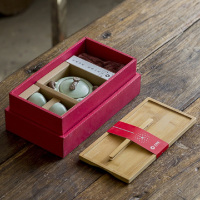 大润窑(DA RUN YAO) DRY022 万事如意 茶壶220ml 茶杯40ml*6 茶盘 单套装