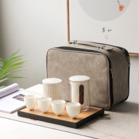 大润窑(DA RUN YAO) YX089 漫陶乐采(旅行包)中国白羊脂玉 茶具套装 单套装