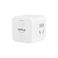 欧普照明(OPPLE) C1501 魔方插排 排插10A/250V(总开关-四个五孔)