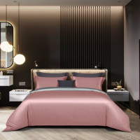 红豆(HODO) 60s贡缎撞色四件套HD4106 200*230cm 单套装
