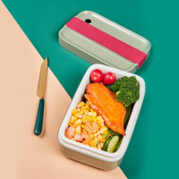 昂特(ANGTE)加热饭盒保温电热饭盒上班族可插电免注水便携办公室午餐热饭神器WIFI定时加热小绿盒 ERNTE料理盒