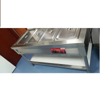 信厨商用保温汤池 快餐售饭台 菜台分餐台份数盆1800*800*800