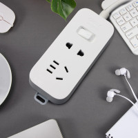 欧普照明(OPPLE) S03-2203 插线板插排 排插10A/250V(总控-1个两孔+1个五孔-1.8M)