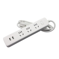 欧普照明(OPPLE) S03-2321 插线板插排排插10A/250V(总控-3个五孔+2个USB孔-1.5M)