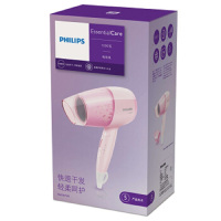 飞利浦(Philips) BHC017 电吹风机 可折叠 家用 冷暖风 迷你吹风筒小巧便携
