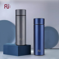 富光(FUGUANG) FU+ FU020-S420L 420ML 简·系列保温杯316不锈钢便携大容量杯子过滤泡茶杯