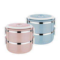 奥丁(adneny) OD-00792 爱语系列 两层便当盒 1400ml 单个装