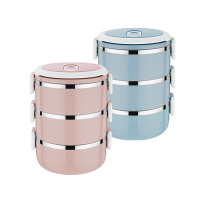 奥丁(adneny) OD-00793 爱语系列 三层便当盒 2100ml 单个装