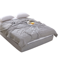 芳恩(faunen) FN-B465-1 灰格 良品水洗棉花被 200╳230cm 被重1350g