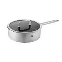 双立人 ZW-C138 Moment 涂层煎炒锅平底锅 24cm