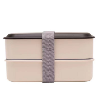 金穗慧采 双层保温饭盒一个