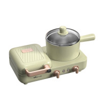 小熊(Bear)DSL-A13N1(绿标配)电饼铛早餐机 定时多功能多士炉