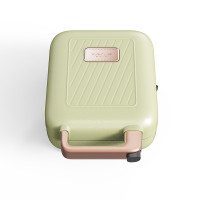 小熊(Bear)DBC-C06M1 三明治机电饼铛可拆洗双面加热家用早餐机