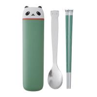 多样屋(TAYOHYA) TA030103131ZZ 硅胶小熊便携套装餐具套装