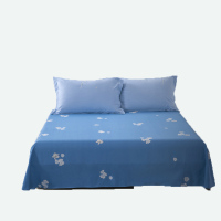 水星家纺 印花四件套 望江南 适用1.5米床,建议搭配200*230cm被芯