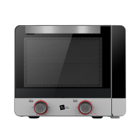 米技 MFEO-RD10L 多功能煎烤箱 煎烤炸一体小巧容量可折叠