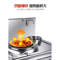 美厨优选商用电炒炉大锅灶食堂小饭店大功率电磁炉50cm
