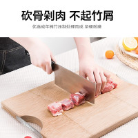 苏泊尔(SUPOR)竹砧板加厚切菜板家用案板可剁骨方形刀板擀面板 小号 Z382822AD1