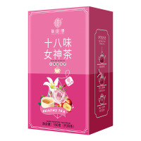 谯韵堂 十八味女神茶三角包30泡桂圆红枣茶18味女人茶水泡茶花茶 10盒装