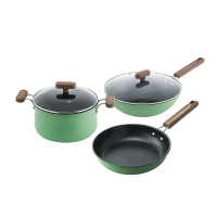 赫曼德厨房锅具伊甸美厨三件套HMD-9732