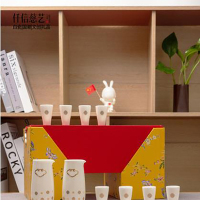 仟信白酒杯酒壶套装高端中式文创吉祥系列-酒具礼装