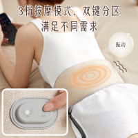 小熊(bear) 腰部按摩器AMQ-D10N5 热敷按摩护腰带 自发热充电保暖腰托艾灸加热护腰椎间盘男女腰封按摩仪