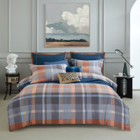 梦洁家纺 精梳棉印花四件套-英伦印象 200*230cm