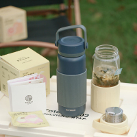 北鼎(Buydeem)泡茶保温杯茶水分离带茶漏办公家用车载便携随身高颜值保温杯茶杯CD1011/350ml