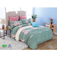 六印(LIU YIN) 床上用品翠利绒四件套被套200*230cm,床单250*250cm,枕套48*74cm