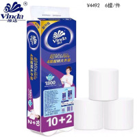 维达(Vinda) 1800g实心纸 v4492 12卷/提 6提/包 1包价格
